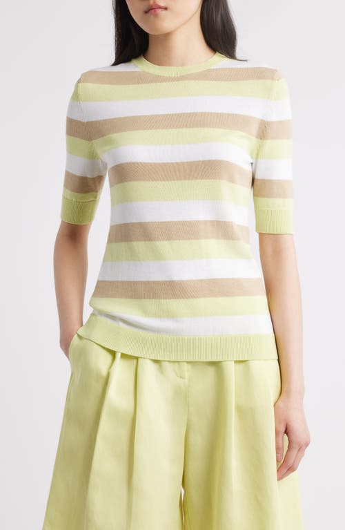 Hugo Boss Boss Facuba Stripe Cotton Blend Sweater