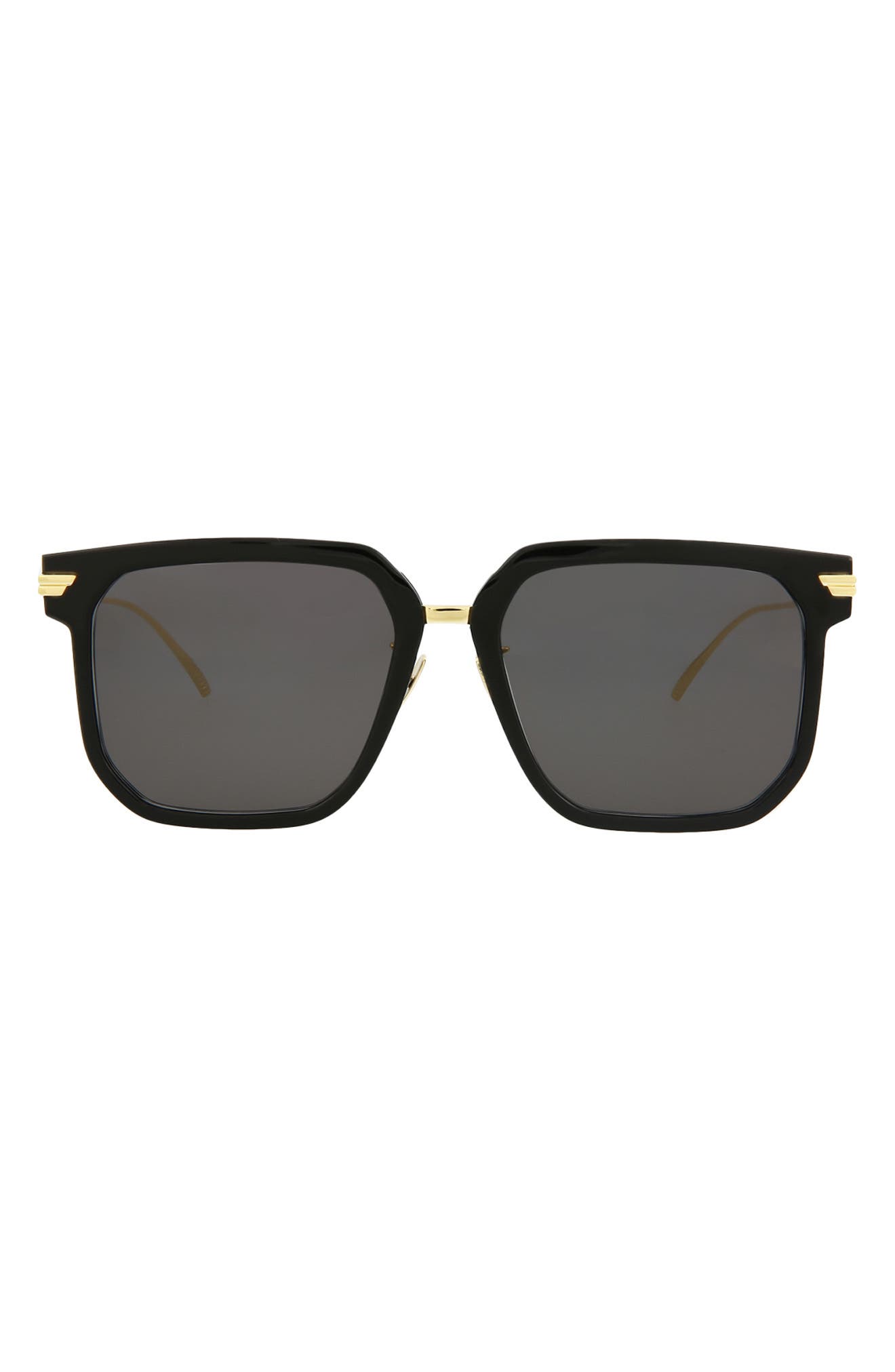 Bottega Veneta 57mm Square Sunglasses