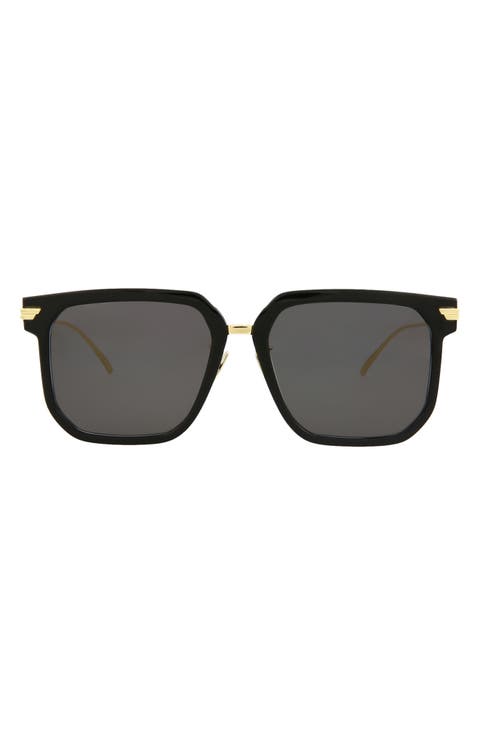 57mm Square Sunglasses