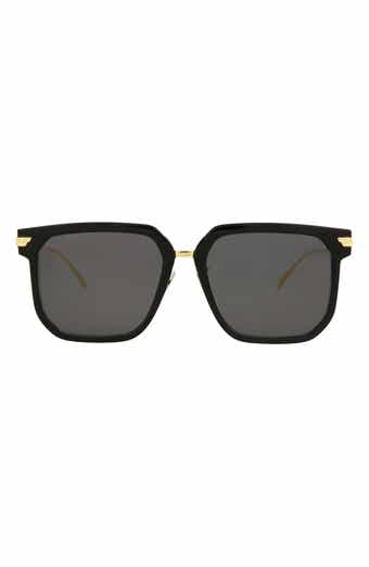 Bottega Veneta 57mm Square Sunglasses