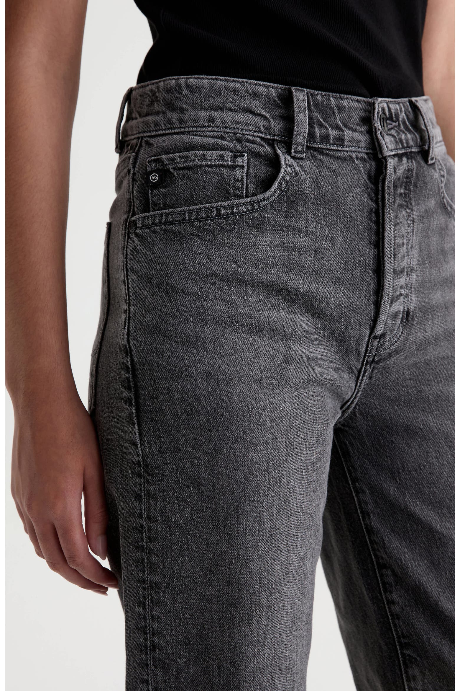 High Cello Notes AG Sydney High Waist Straight Leg Jeans (Women) | Nordstrom