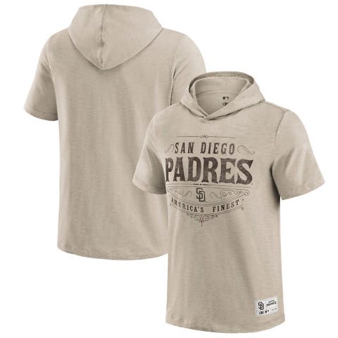 Men's Darius Rucker Collection by Fanatics  Tan San Diego Padres Hooded T-Shirt