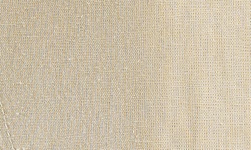 Max Studio Stripe High Waist Linen & Cotton Pants