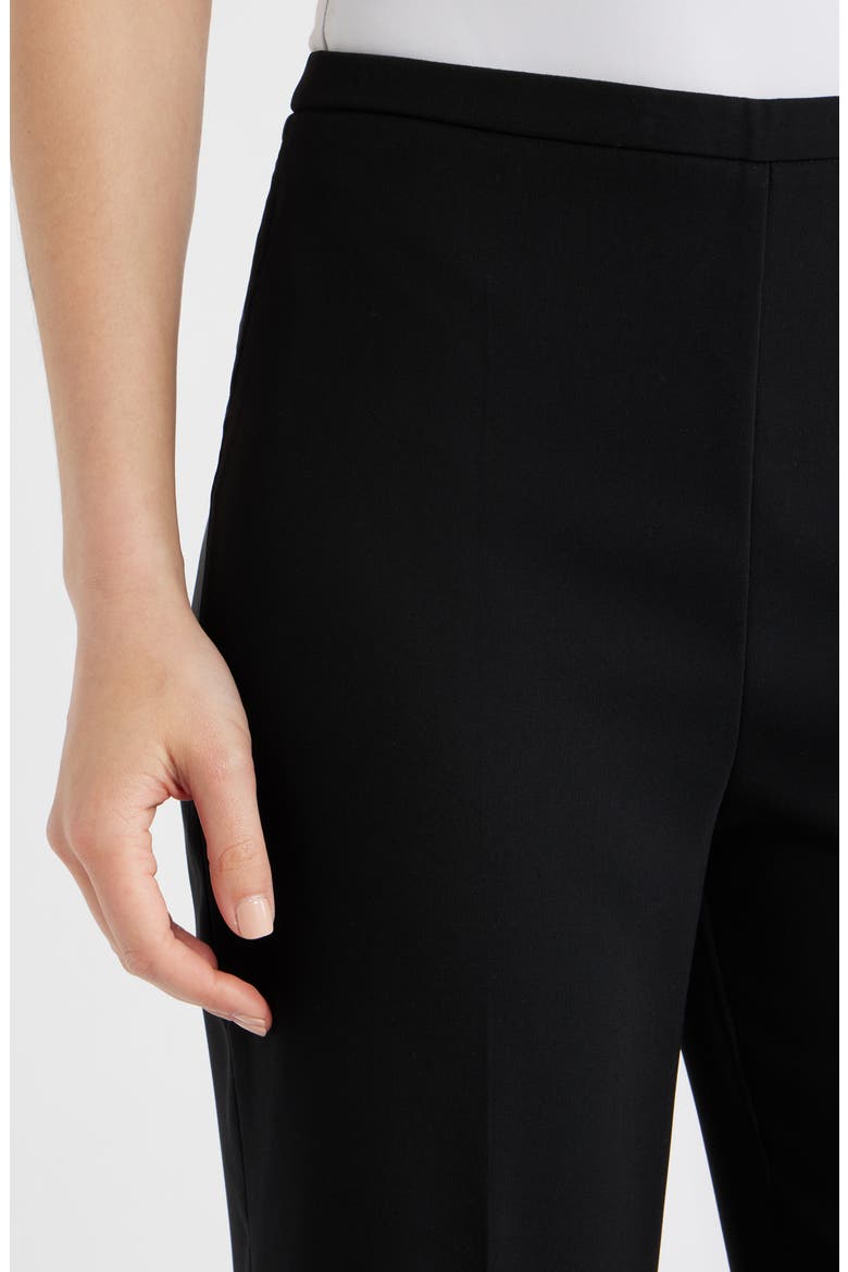 High Waist Pants, Alternate, color, BLACK