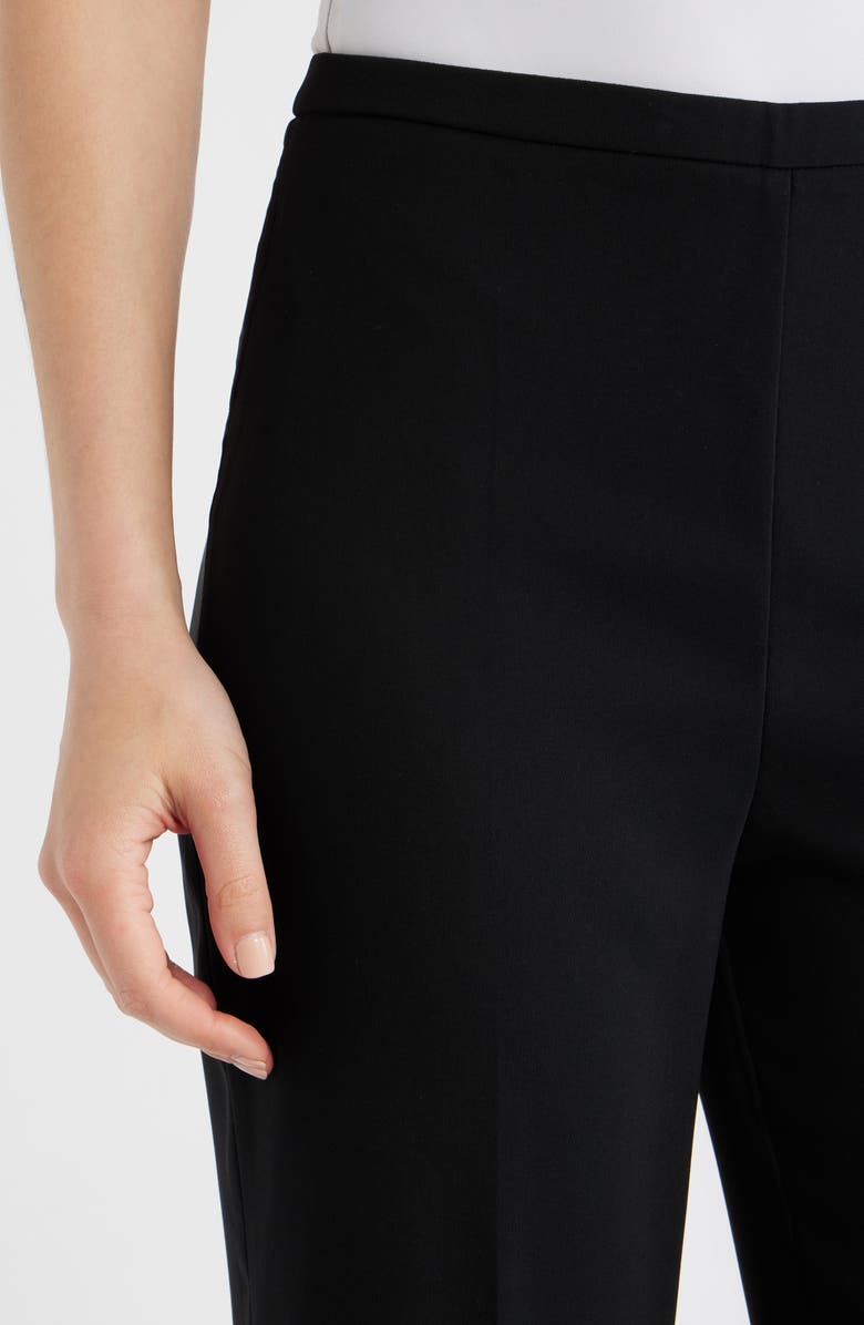 MANGO High Waist Pants, Alternate, color, Black
