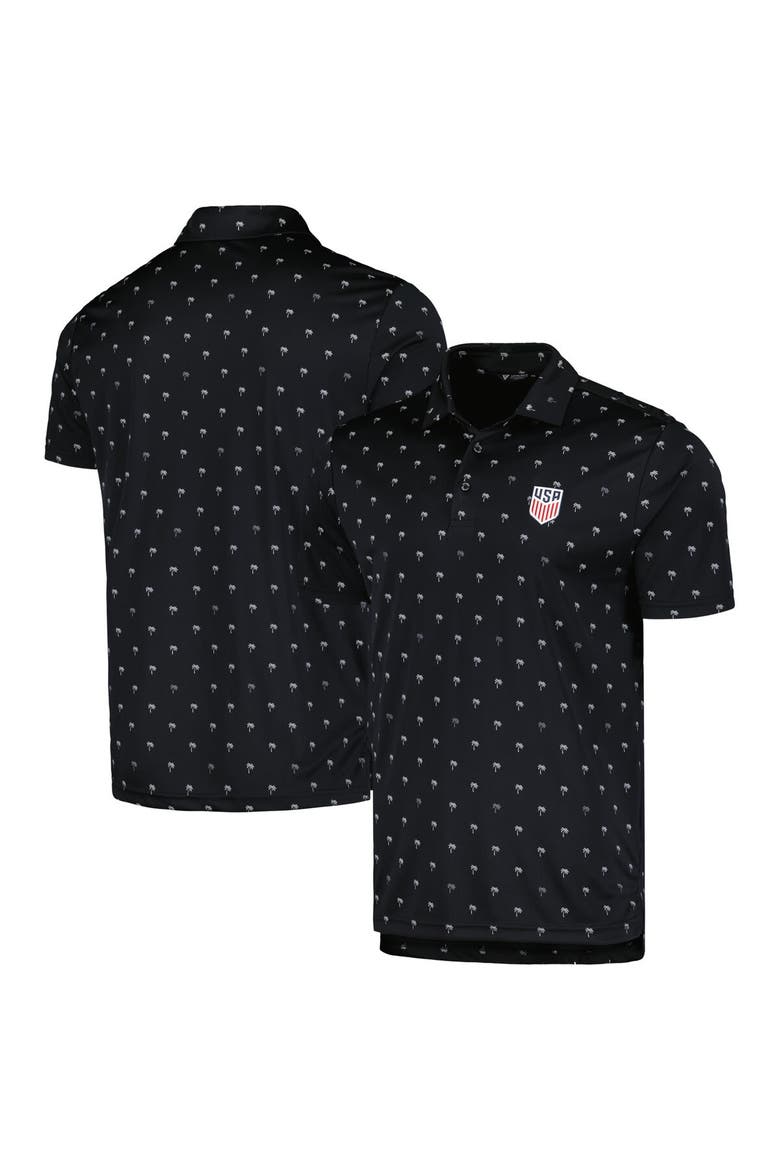 Men's Levelwear  Black USMNT Groove Performance Polo, Main, color, Black
