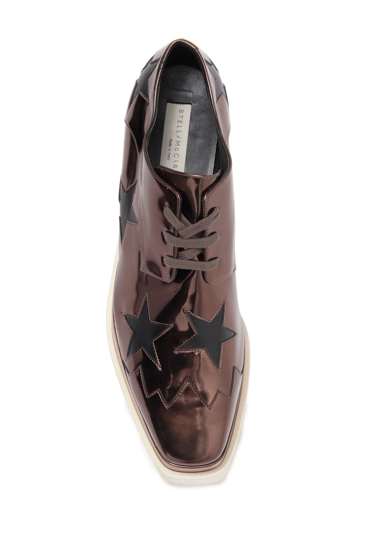 Stella McCartney Lace-Up Platform Derby Sneaker, Alternate, color, 