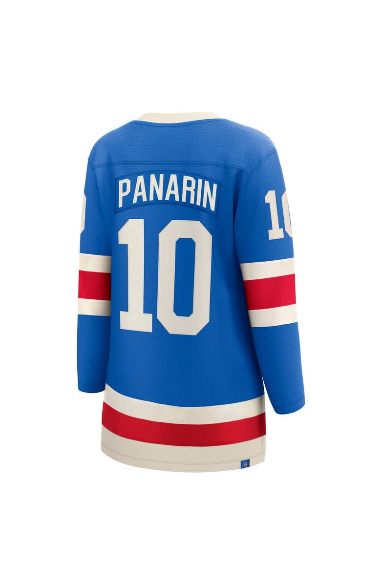FANATICS Women's Fanatics Artemi Panarin Blue New York Rangers Centennial Breakaway Jersey, Alternate, color, Blue