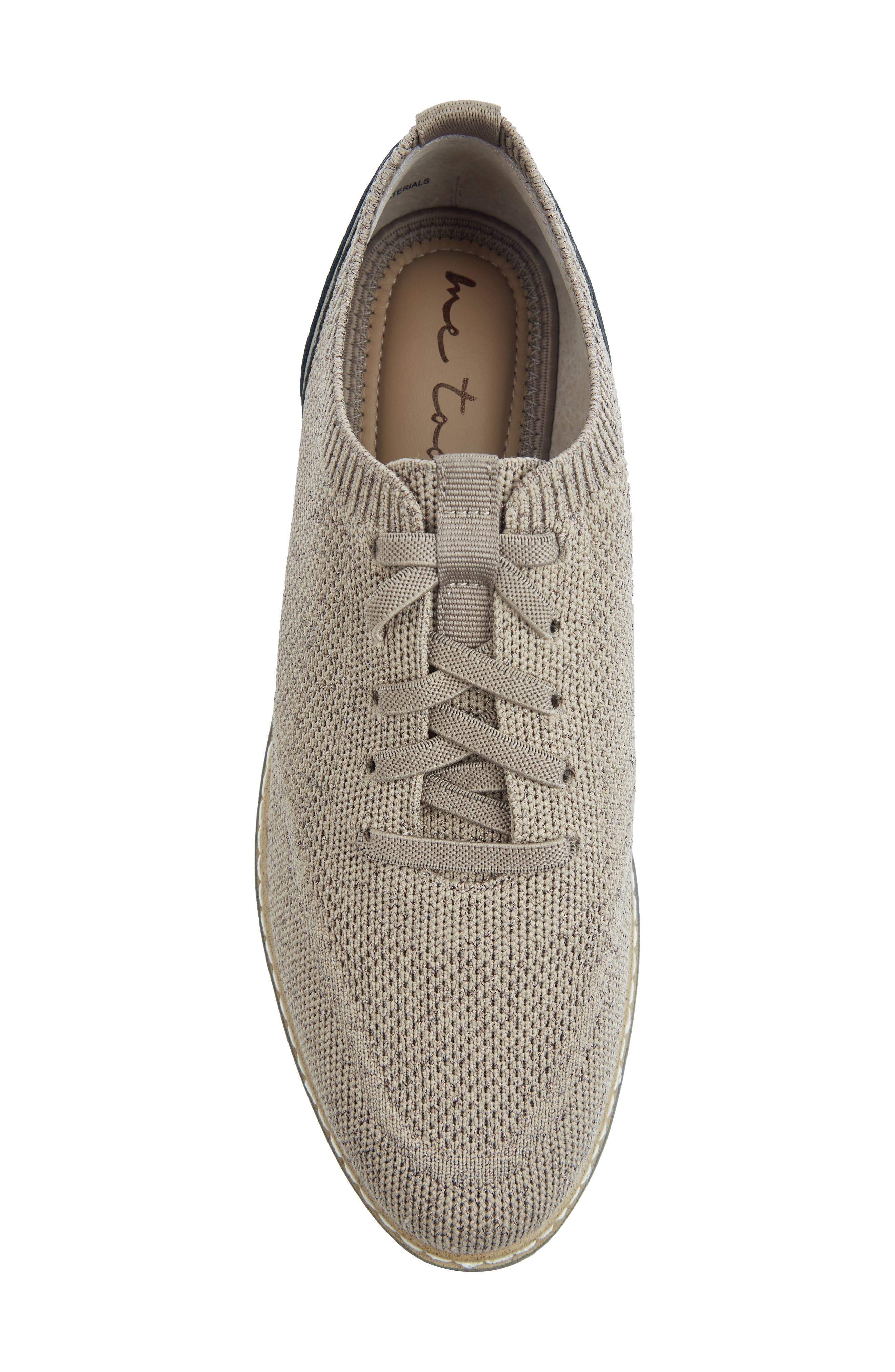 Me Too Arie Knit Sneaker, Alternate, color, Dune Met