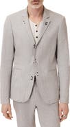 John Varvatos Wallace Slim Fit Stretch Cotton Sport Coat