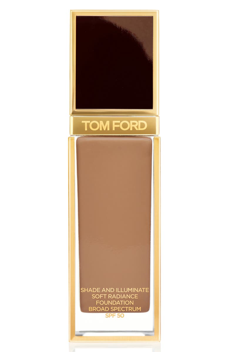 TOM FORD Shade and Illuminate Soft Radiance Foundation SPF 50, Main, color, 10.0 Chestnut