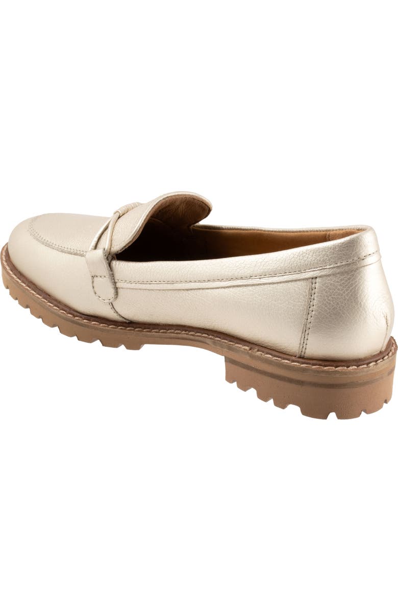 Trotters Fiora Loafer, Alternate, color, Champagne
