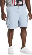 True Nation by DXL Big & Tall Belted Cargo Shorts