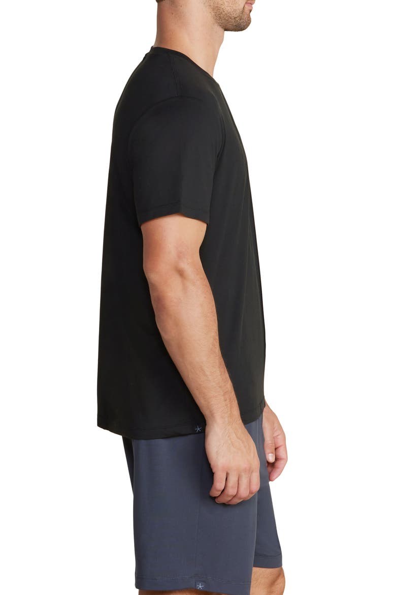 Butterchic Knit Light T-Shirt, Alternate, color, BLACK