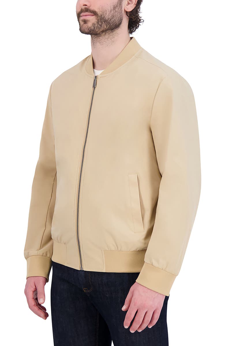 Cole Haan Bomber Jacket, Alternate, color, Khaki