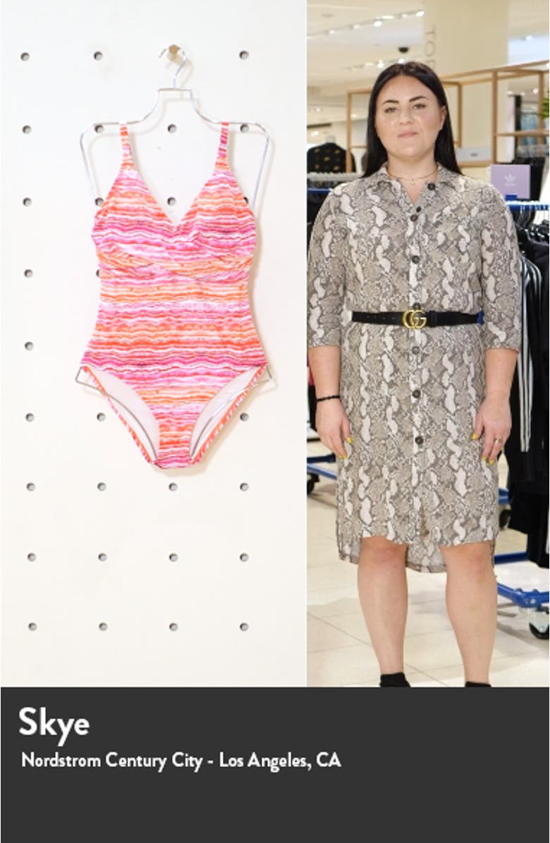 Rainbow Twist One-Piece Swimsuit, sales video thumbnail