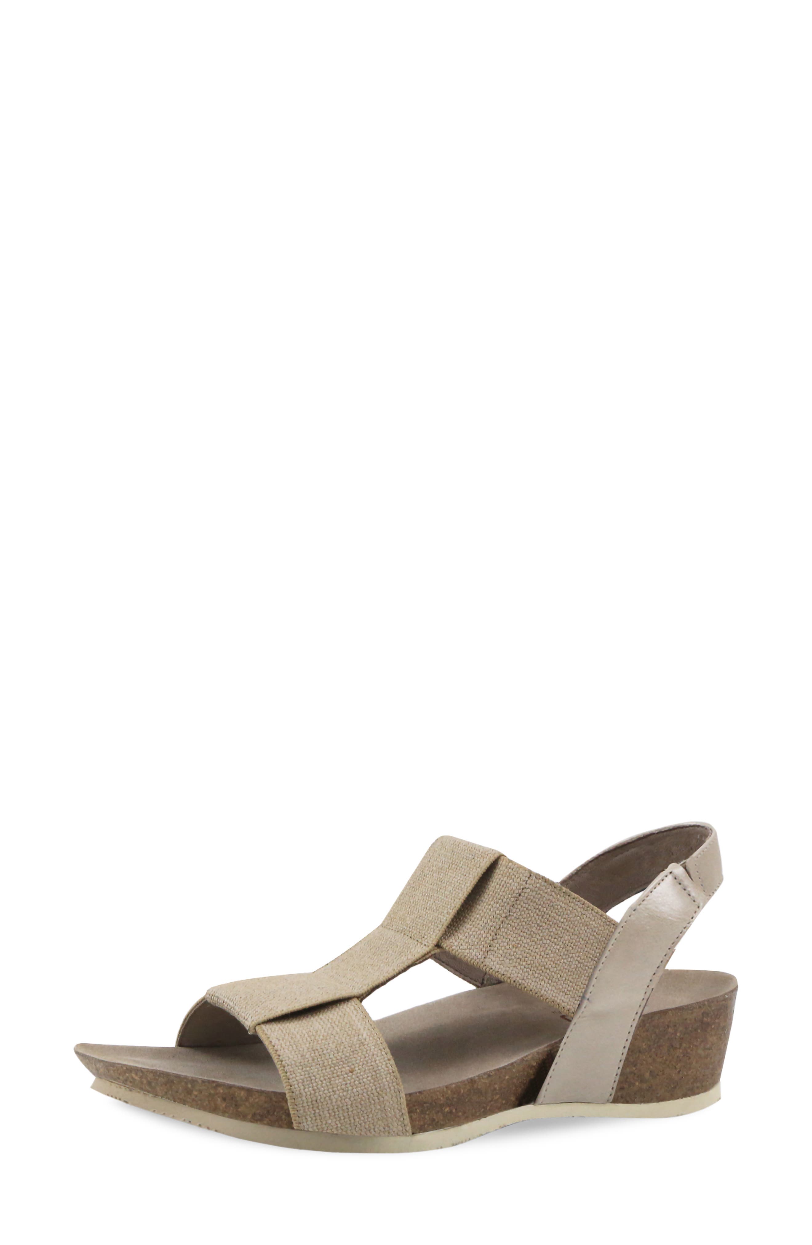 Georgette T-Strap Wedge Sandal - Multiple Widths Available - image 4