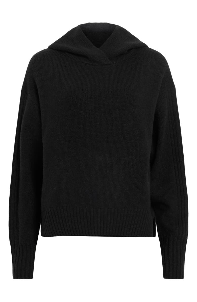 AllSaints Ines Cashmere & Wool Hooded Sweater, Alternate, color, 