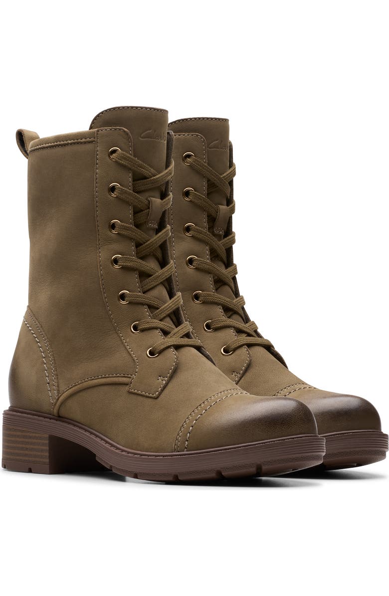 Clarks<sup>®</sup> Hearth Maye Lace-Up Boot, Alternate, color,