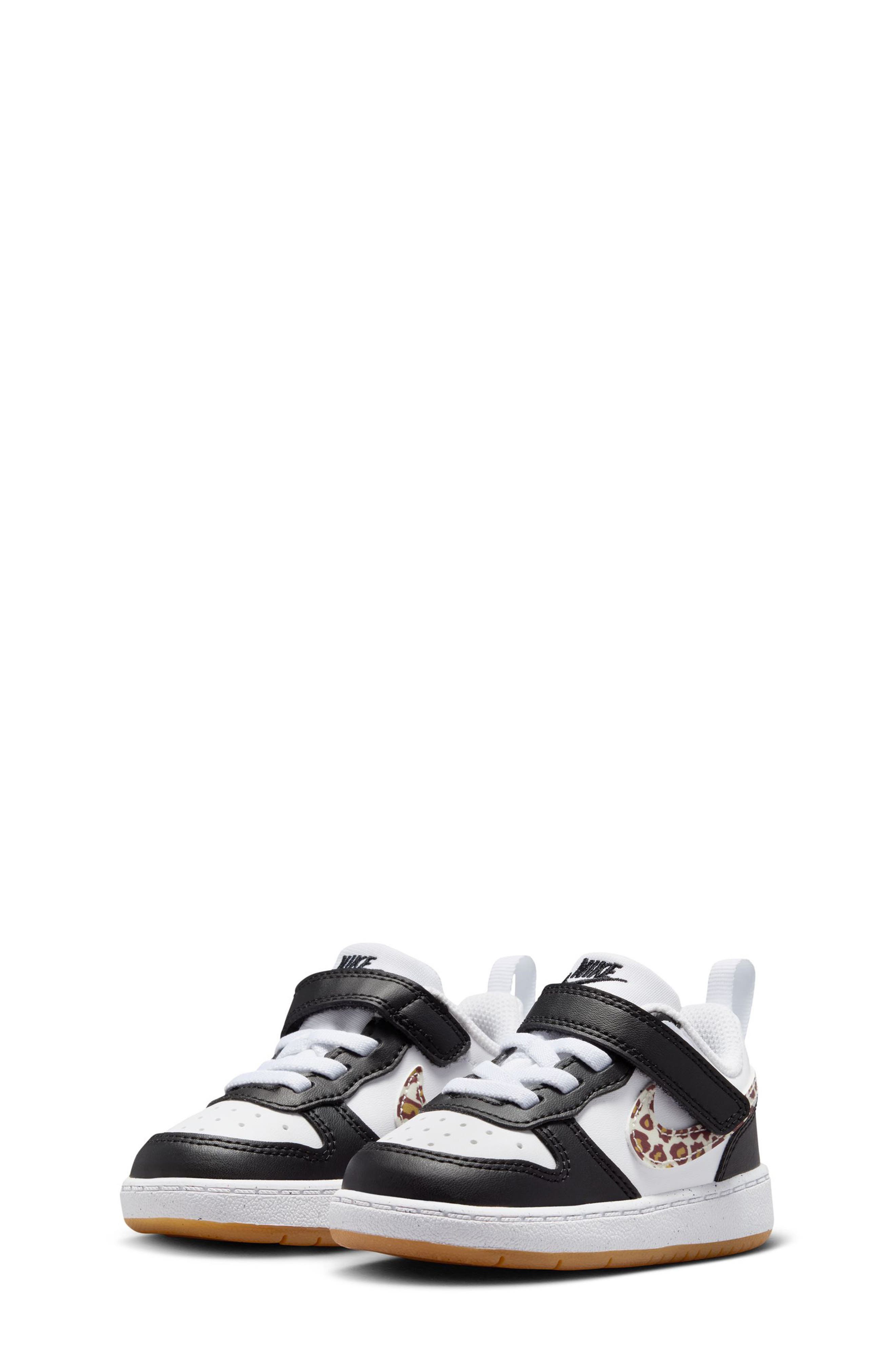 Nike Kids' Court Borough Low Top Sneaker