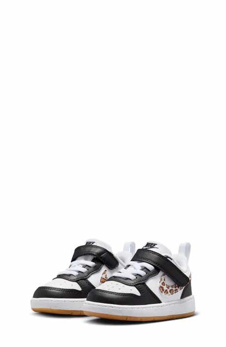 Nike Kids' Court Borough Low Top Sneaker