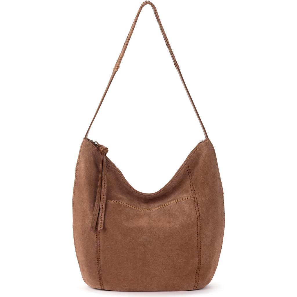 The Sak Sequoia Hobo Leather Bag In Brown