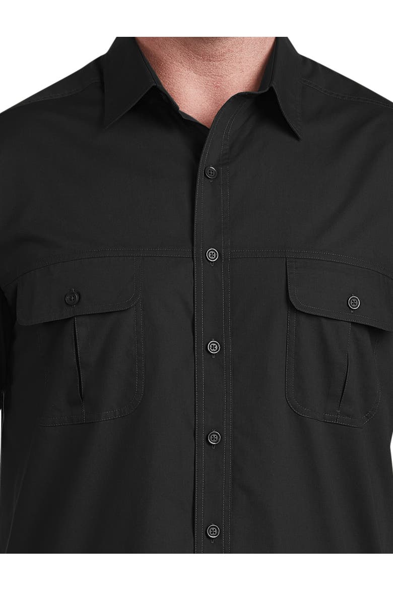 Co-Pilot Sport Shirt, Alternate, color, BLACK