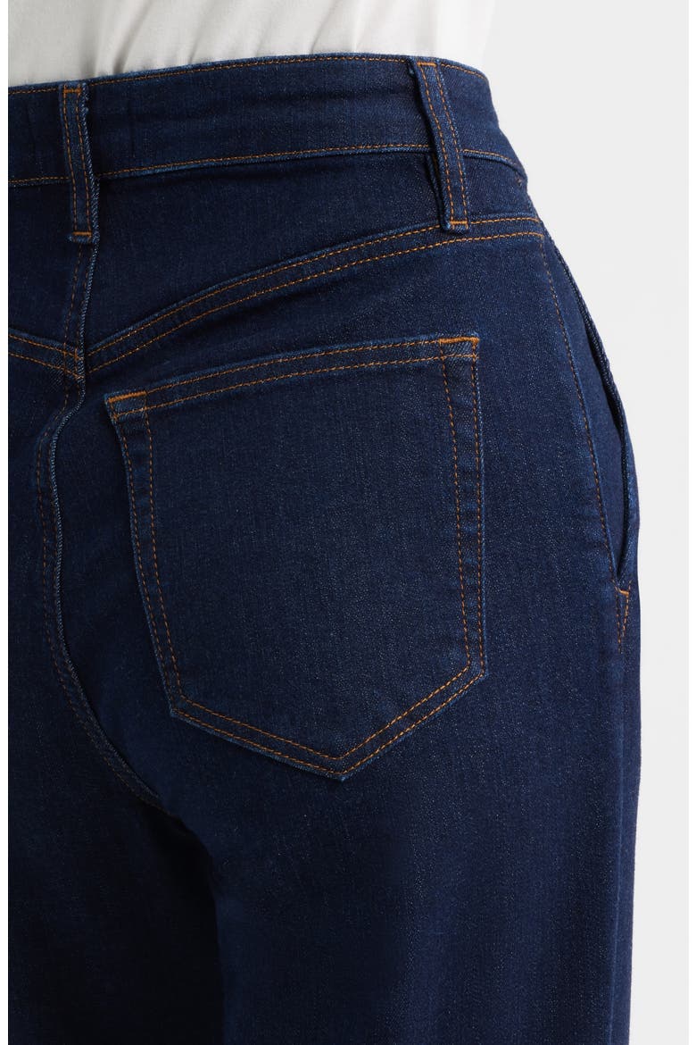 The High Waist Straight Leg Trouser Jeans, Alternate, color, RINSE