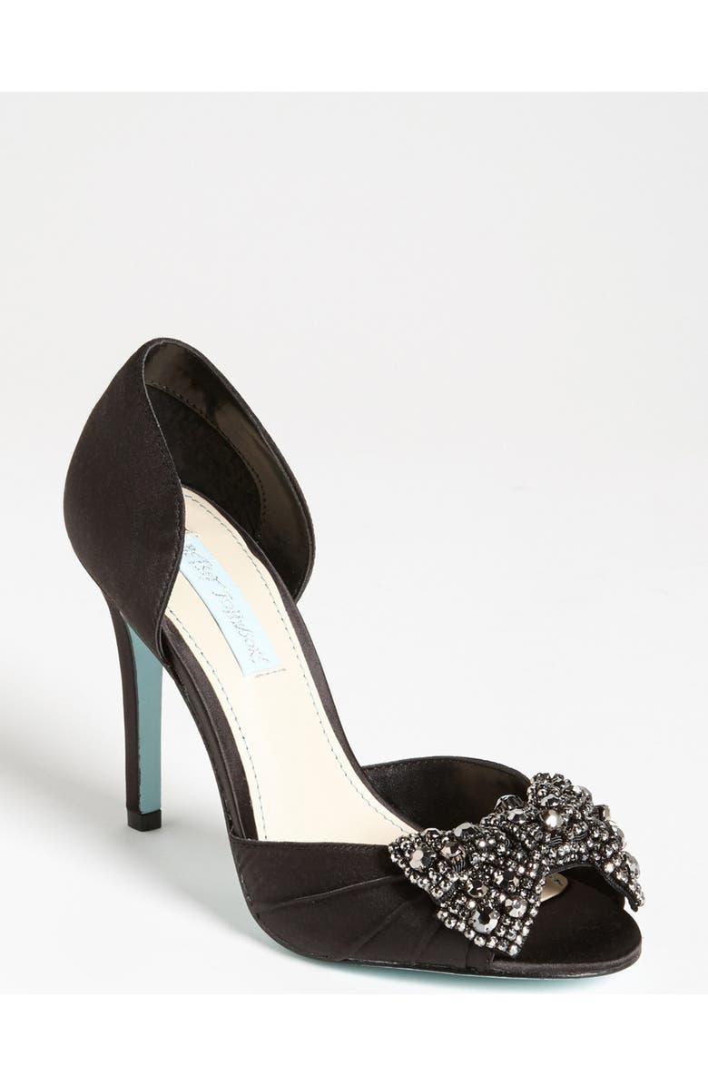 Betsey Johnson Blue by Betsey Johnson 'Gown' Sandal, Main, color,