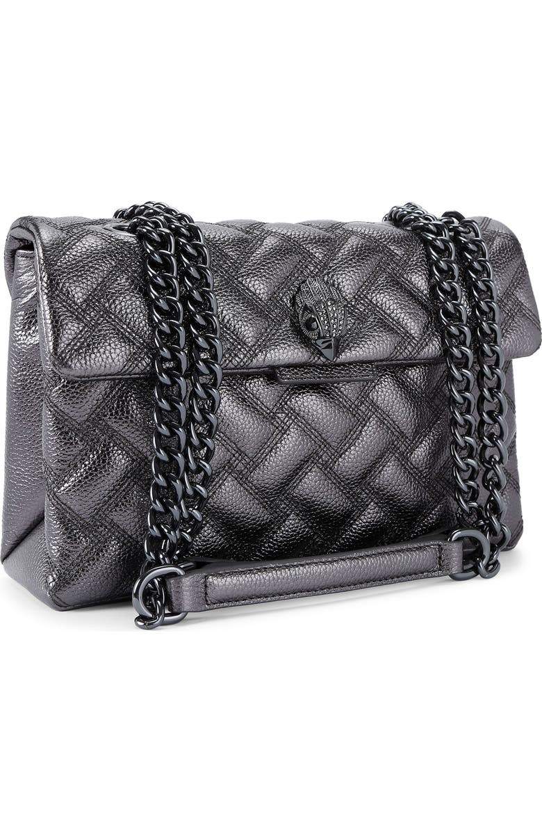 Kurt Geiger London Kensington Drench Quilted Leather Convertible Crossbody Bag, Alternate, color,