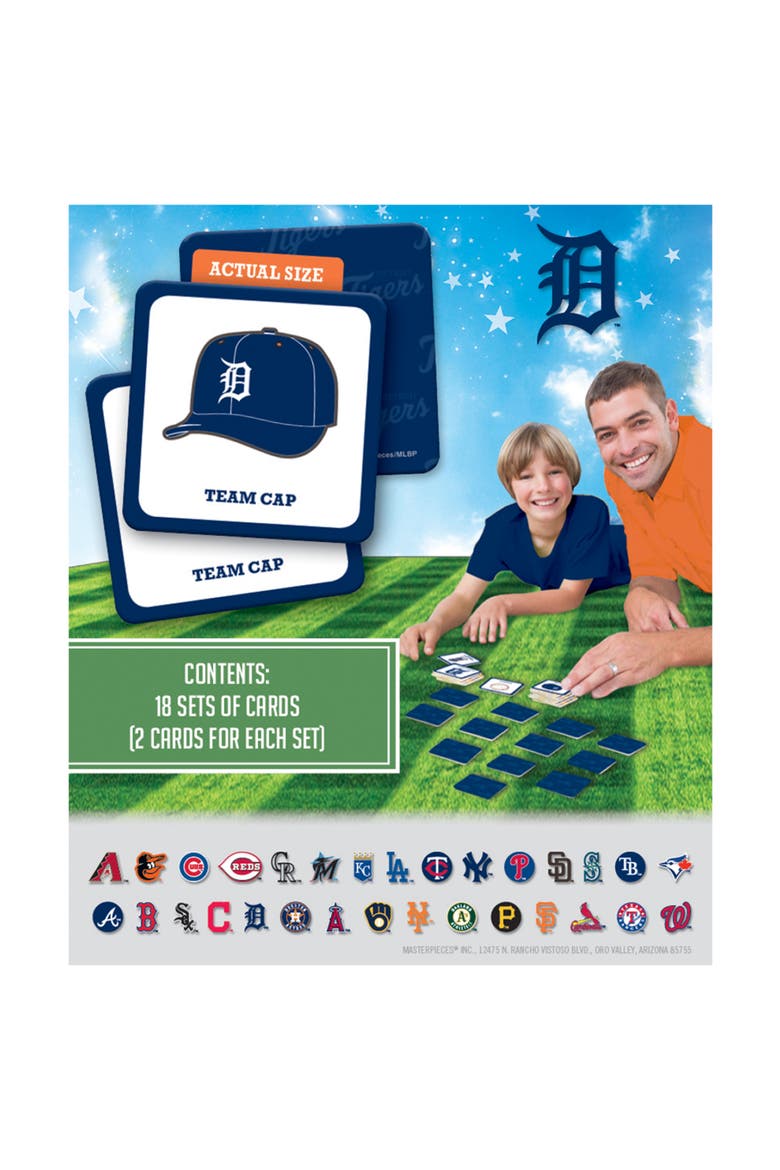 Detroit Tigers Matching Game, Alternate, color, Multicolor