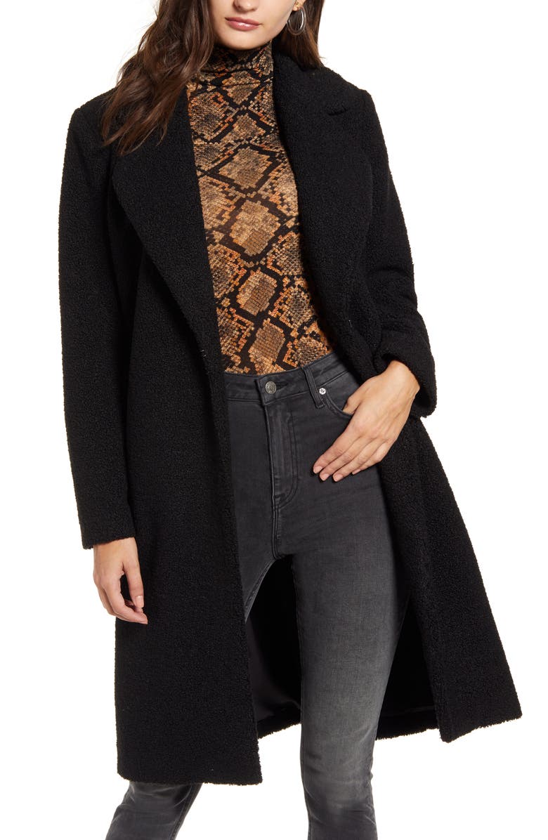 Mural Teddy Bear Coat, Main, color, 