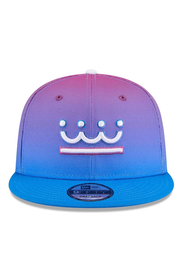 Men's New Era Purple/Blue Kansas City Royals 2026 City Connect 9FIFTY Snapback Hat, Alternate, color, Purple