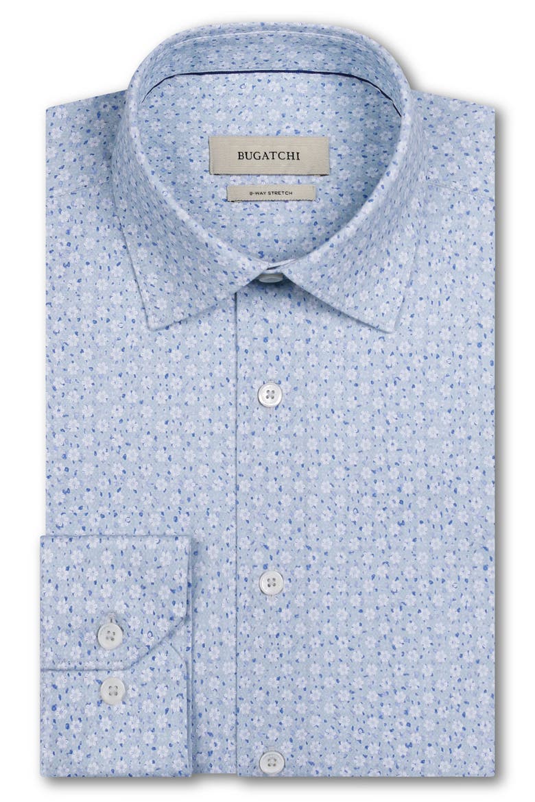 James OoohCotton® Floral Button-Up Shirt, Alternate, color, SEAFOAM
