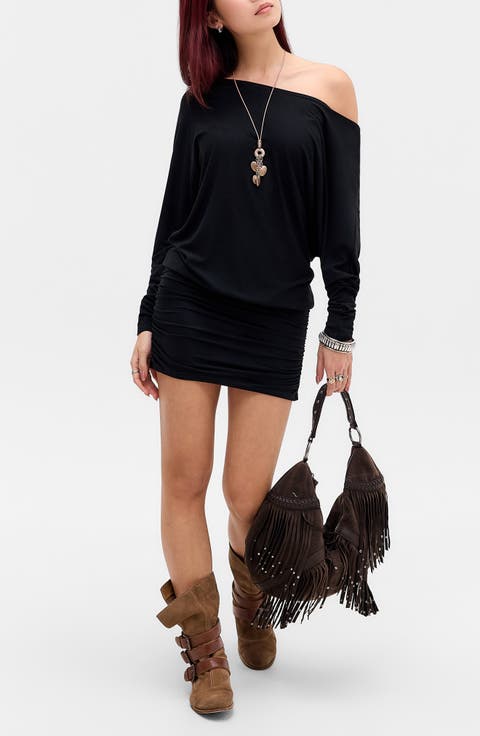 Destiny Off the Shoulder Minidress