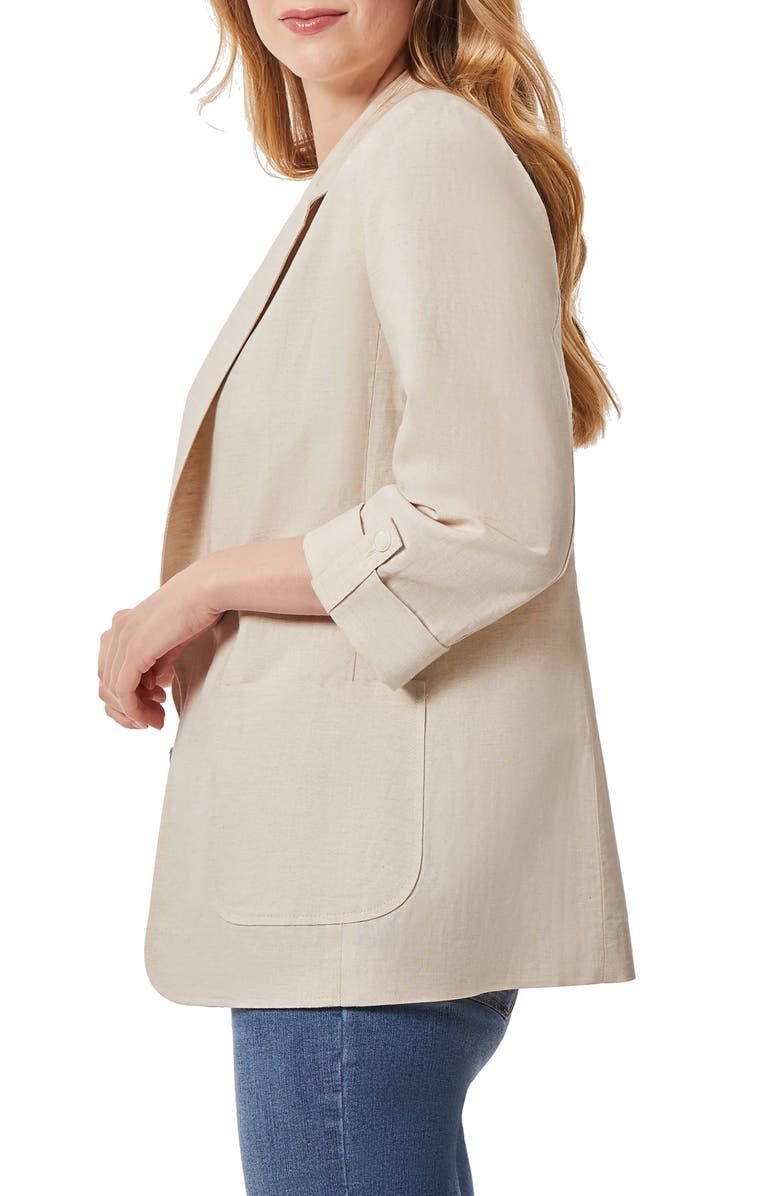 Jones New York Linen Blend Jacket, Alternate, color, 