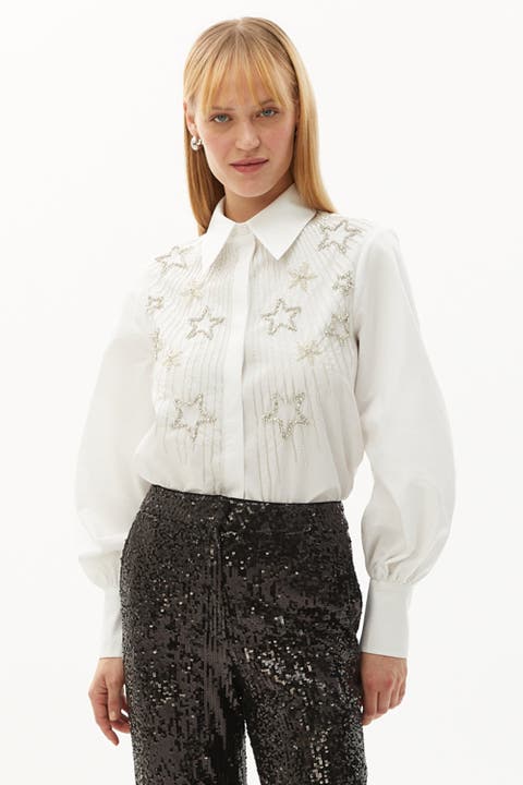 Bernard Embroidered Cotton Shirt