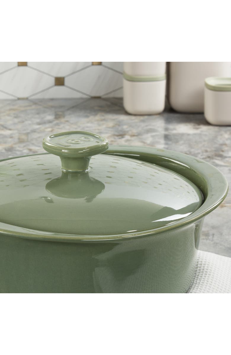 BergHOFF Leo Balance Covered 4.5-Quart Ceramic Baking Dish, Alternate, color, Sage