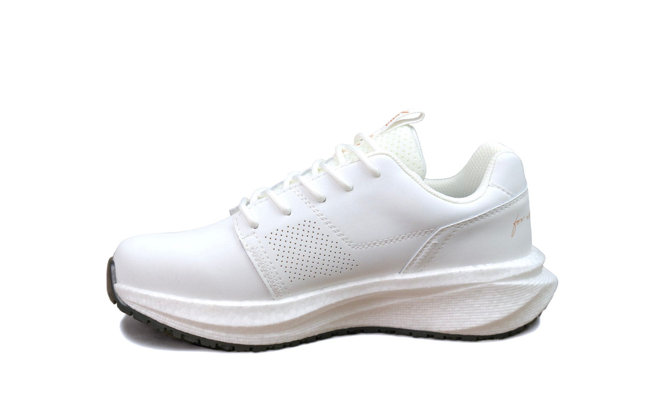 Xena Workwear Astra Static Dissipative Composite Toe Athletic Safety Shoe, Alternate, color, White