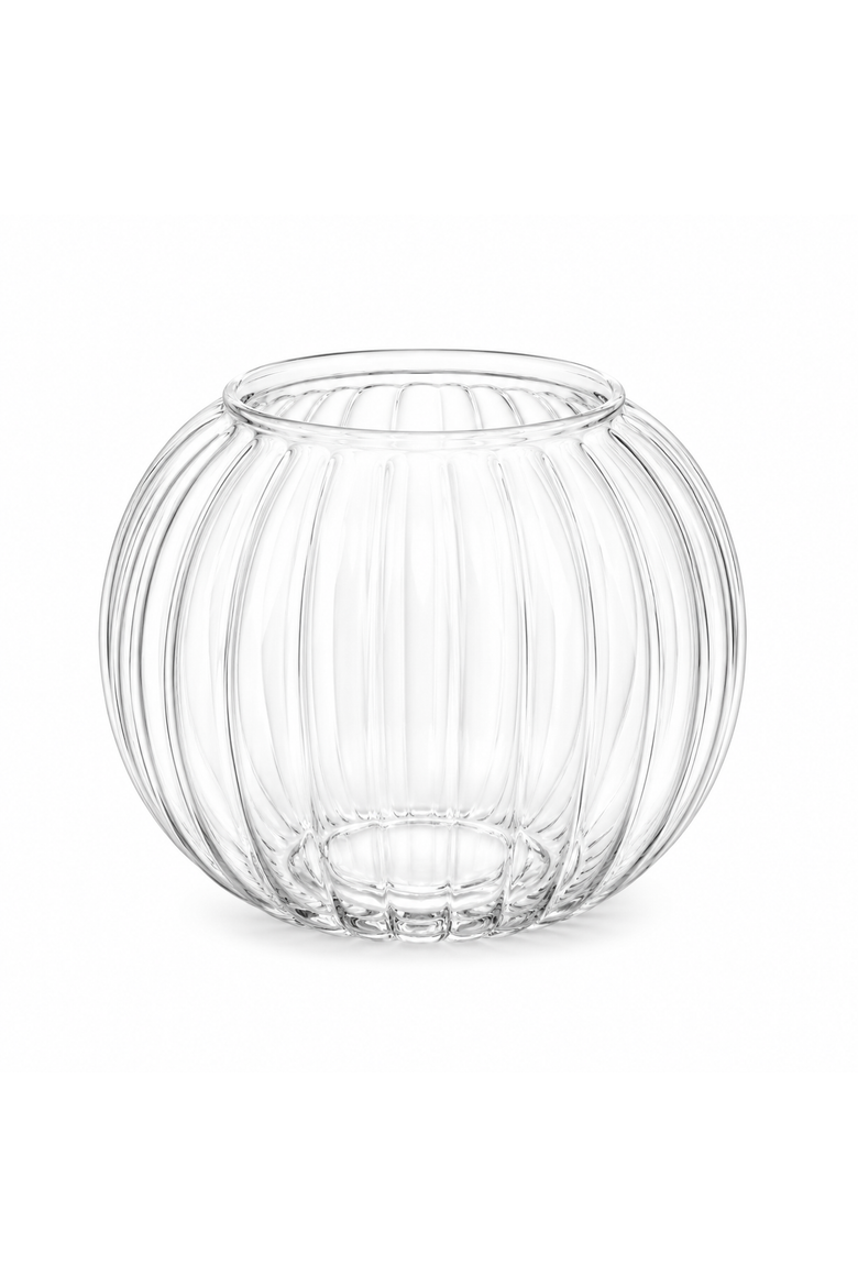 Shae Spherical Bud Vase, Main, color, Clear
