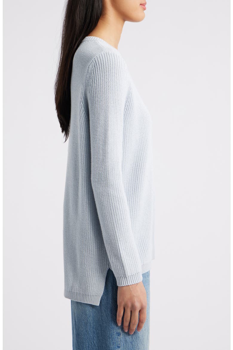 Emma High-Low Sweater, Alternate, color, ARCTIC ICE