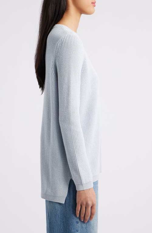 525 Emma High-low Sweater In Arctic Ice