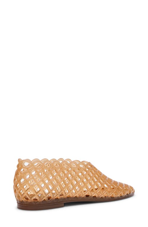 Steve Madden Grove Jelly Flat In Brown