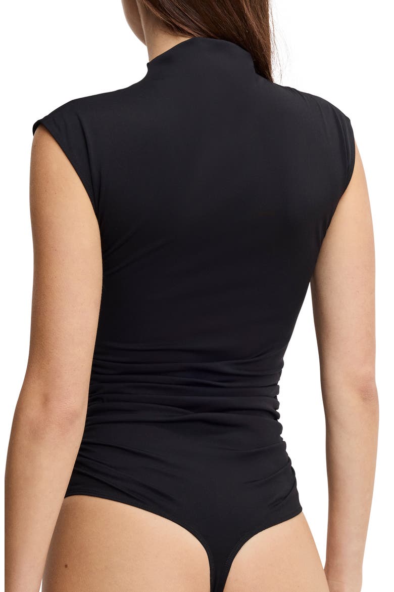 Weightless Mock Neck Bodysuit, Alternate, color, BLACK001