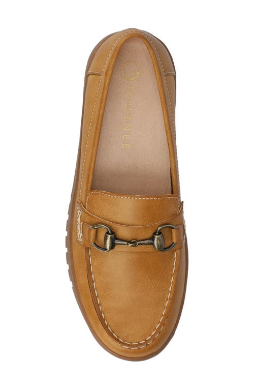 Journee Collection Kaya Horsebit Loafer In Brown