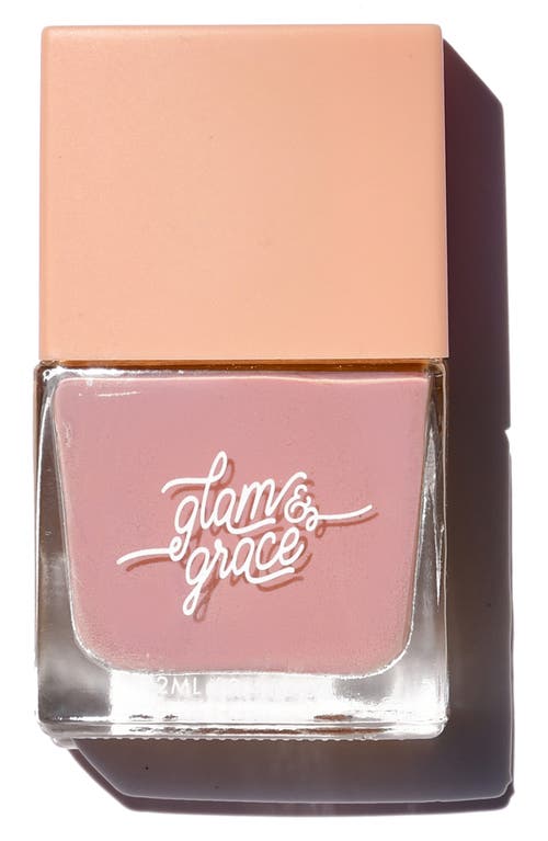 Glam & Grace Nontoxic Nail Polish In Pink
