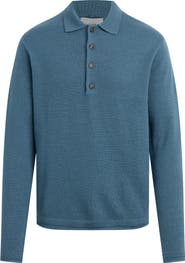 Joe's Long Sleeve Wool Polo Sweater
