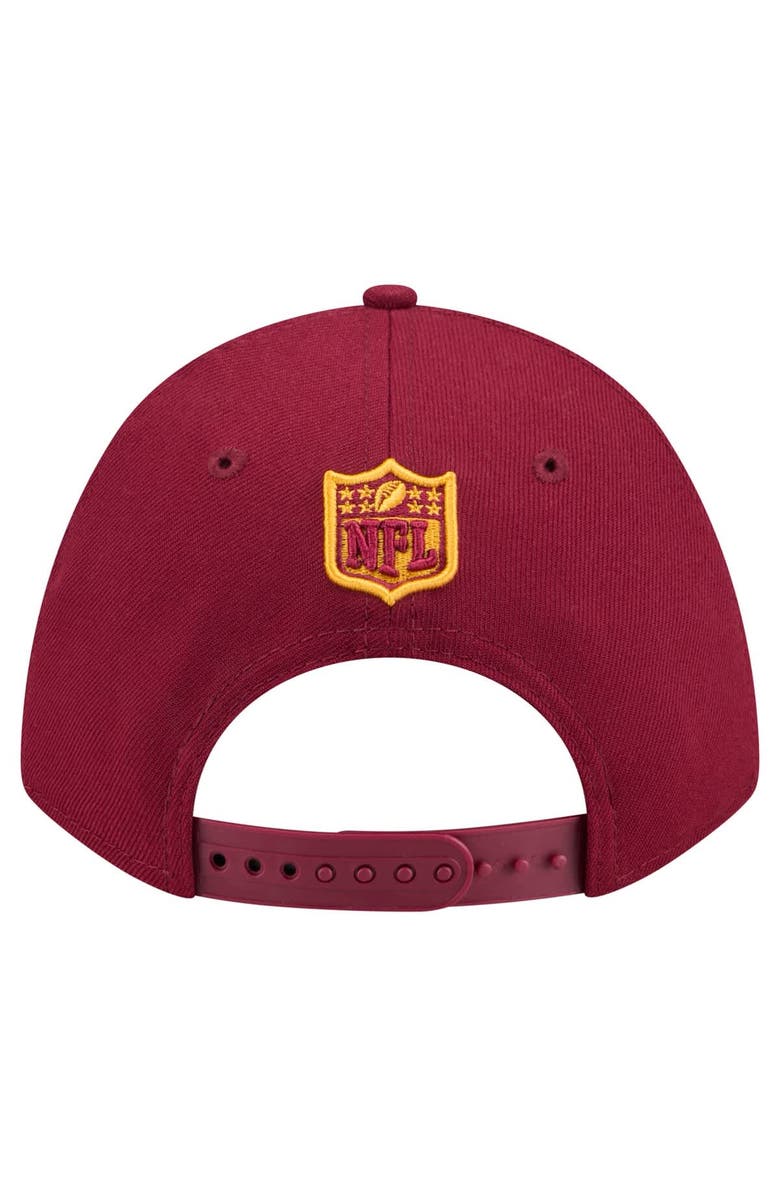 New Era Men's New Era Burgundy Washington Commanders Team Collection 9FORTY M-Crown Adjustable Hat, Alternate, color, Burgundy