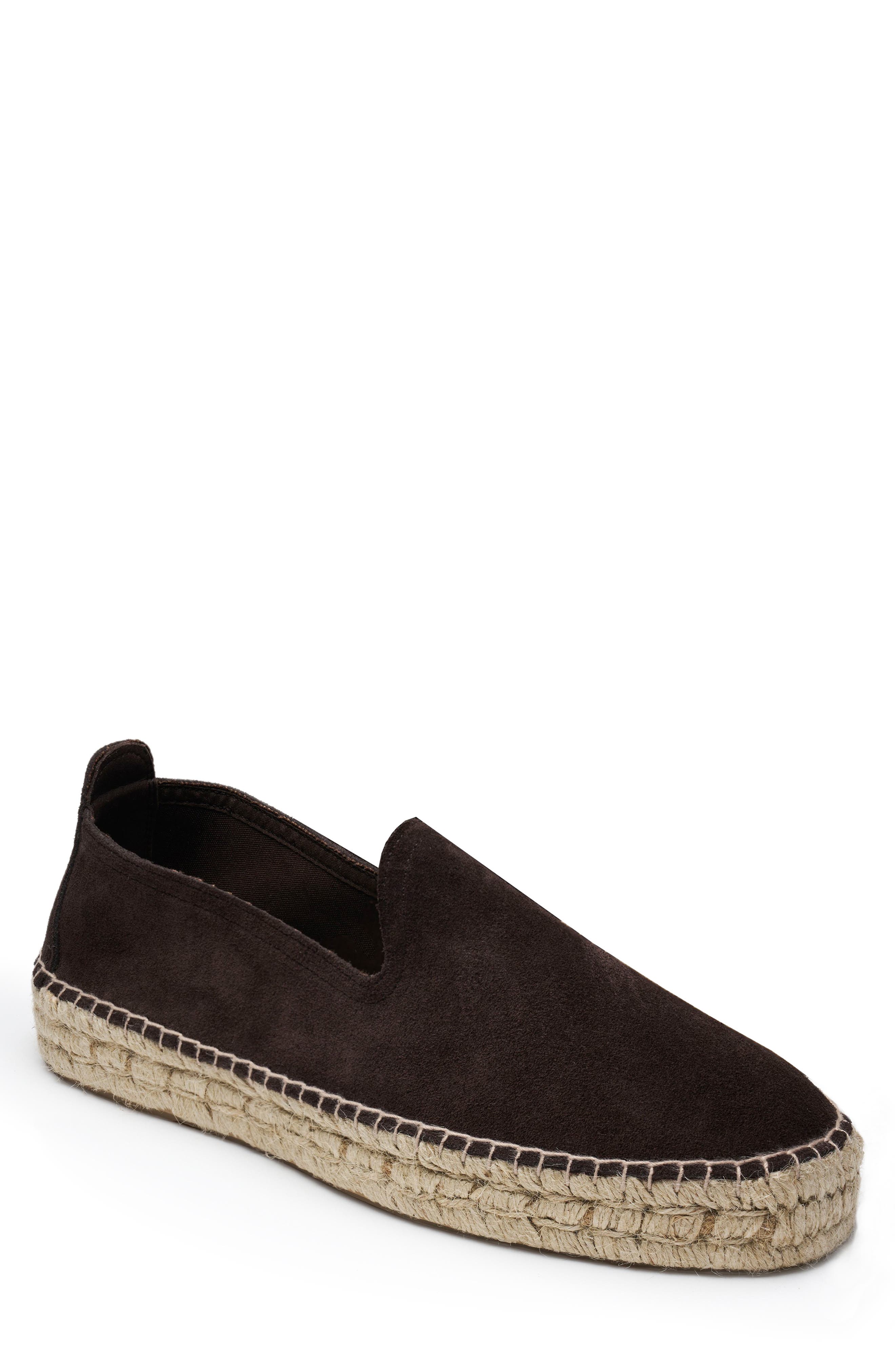 MORJAS The Espardille, Main, color, Brown Suede