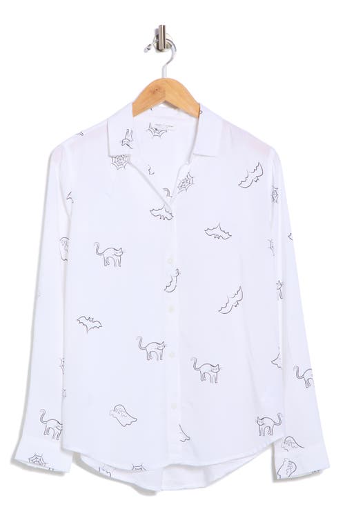 Beachlunchlounge Kayden Button-up Shirt In Yellow